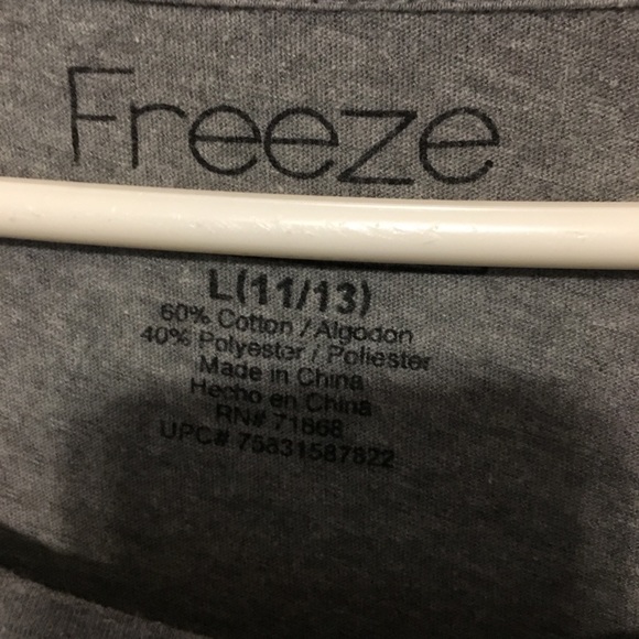 Wild Heart tiger striped fringed Graphic Tee 11/13 - Picture 5 of 6